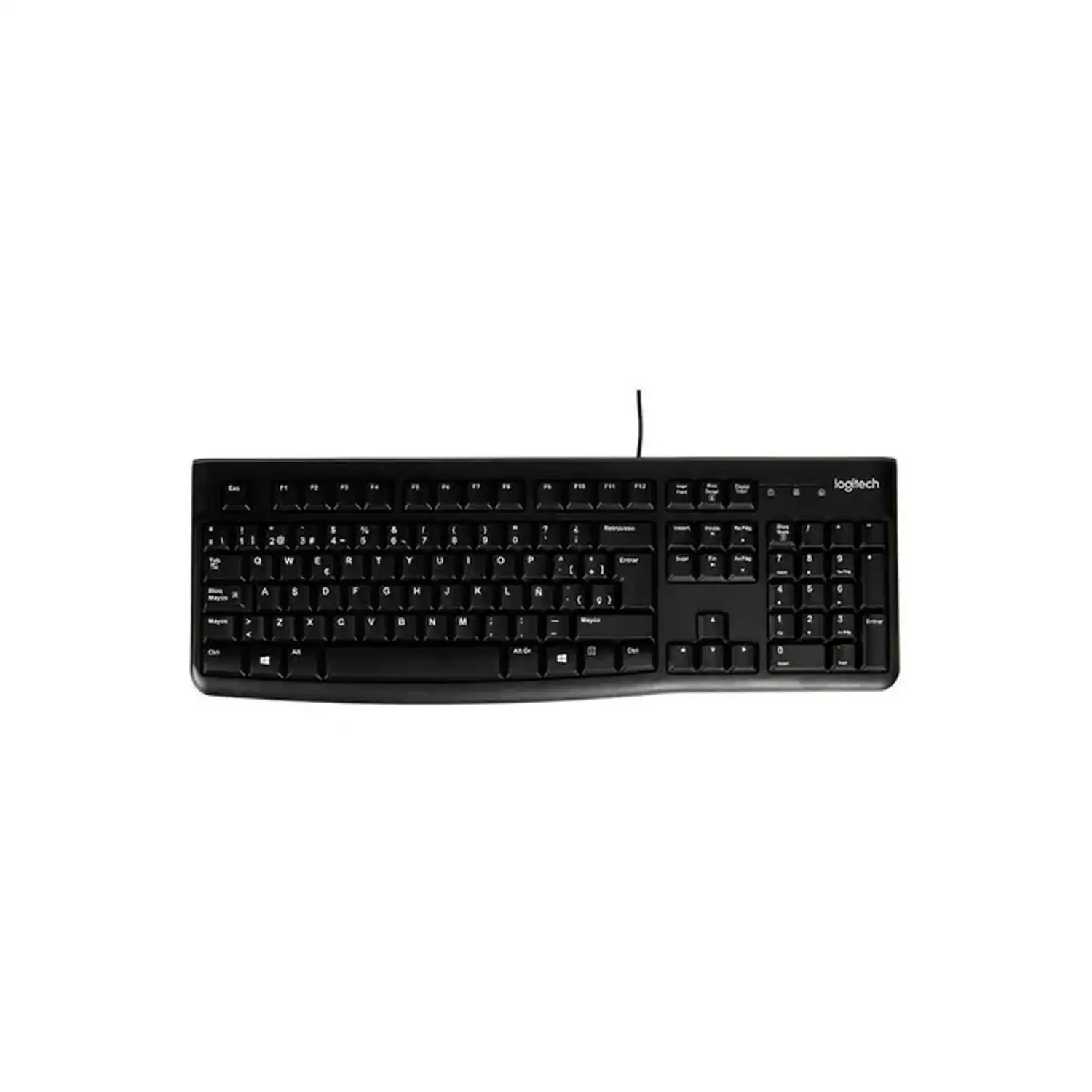 Teclado c/Cable LOGITECH MK120 Negro LOGITECH 920-004428